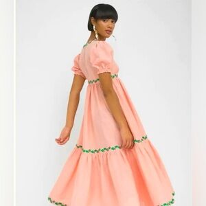 Fanm Mon Aktur Maxi Linen Dress - Size S